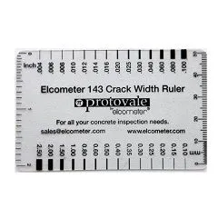 Линейка для расчета ширины трещин в бетоне Elcometer 143